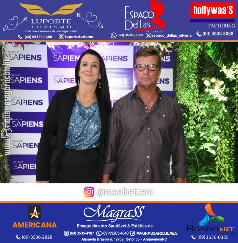 Coquetel Lançamento Oficial Colégio Sapiens Excelência em Ariquemes Rondônia