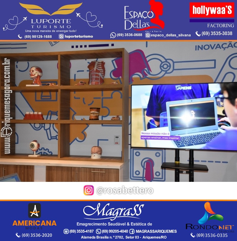 Coquetel Lançamento Oficial Colégio Sapiens Excelência em Ariquemes Rondônia