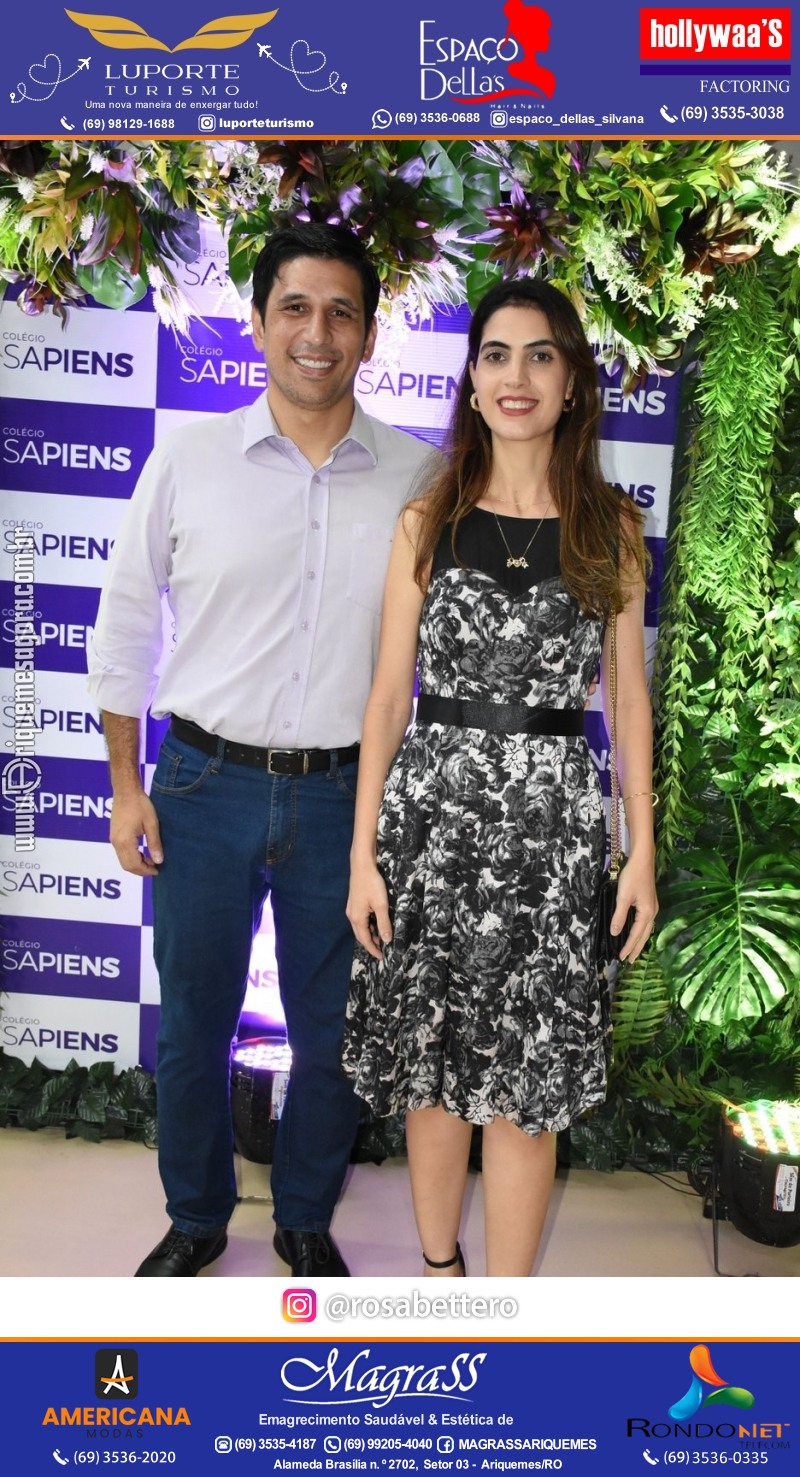 Coquetel Lançamento Oficial Colégio Sapiens Excelência em Ariquemes Rondônia