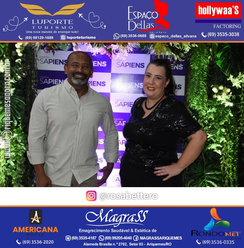 Coquetel Lançamento Oficial Colégio Sapiens Excelência em Ariquemes Rondônia