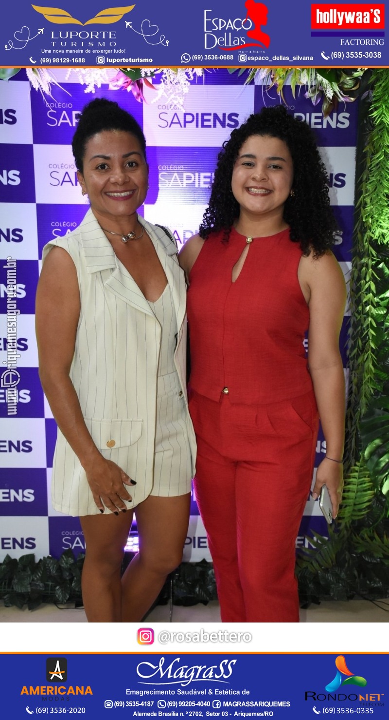 Coquetel Lançamento Oficial Colégio Sapiens Excelência em Ariquemes Rondônia