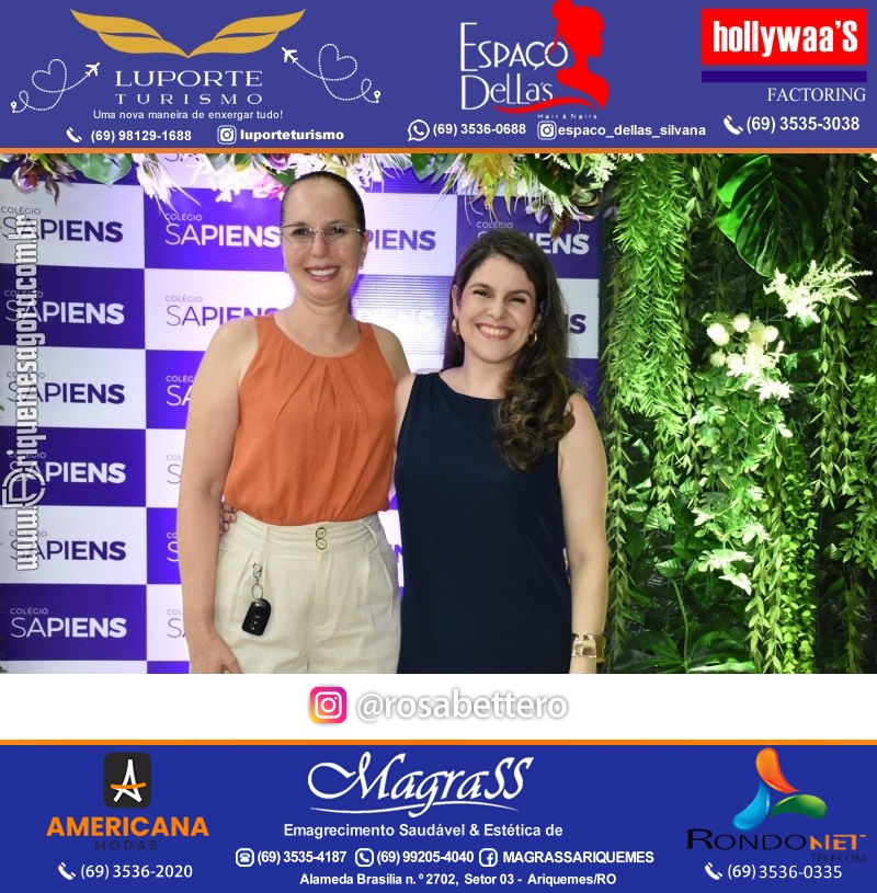 Coquetel Lançamento Oficial Colégio Sapiens Excelência em Ariquemes Rondônia