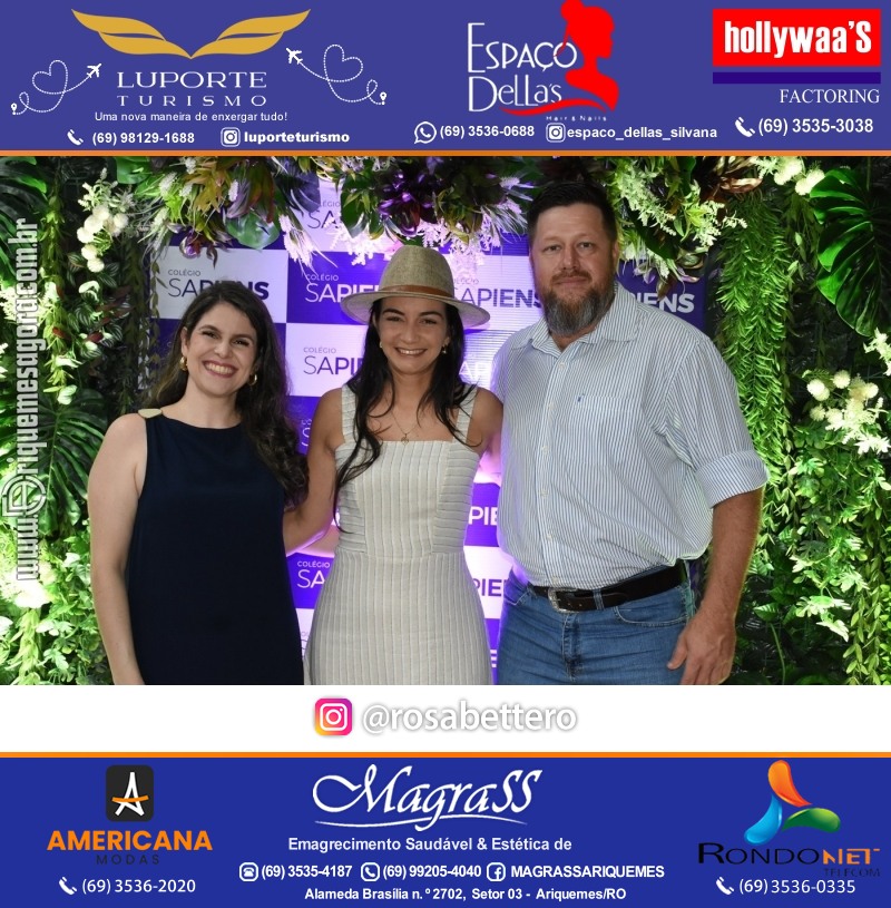 Coquetel Lançamento Oficial Colégio Sapiens Excelência em Ariquemes Rondônia