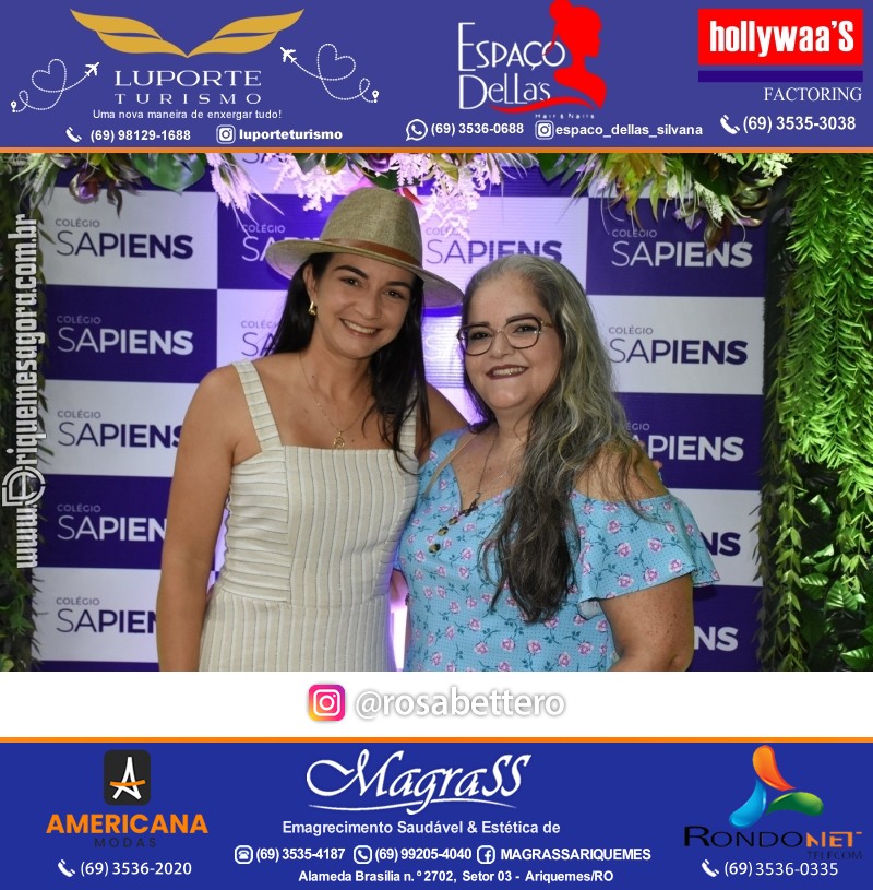 Coquetel Lançamento Oficial Colégio Sapiens Excelência em Ariquemes Rondônia