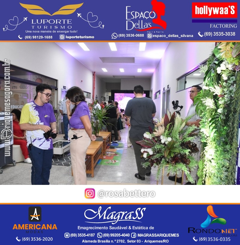 Coquetel Lançamento Oficial Colégio Sapiens Excelência em Ariquemes Rondônia