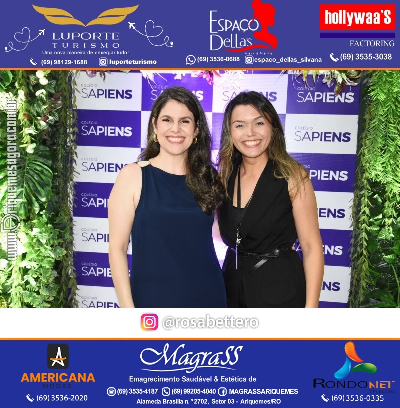 Coquetel Lançamento Oficial Colégio Sapiens Excelência em Ariquemes Rondônia