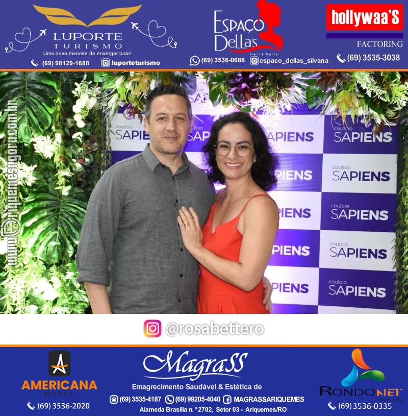 Coquetel Lançamento Oficial Colégio Sapiens Excelência em Ariquemes Rondônia