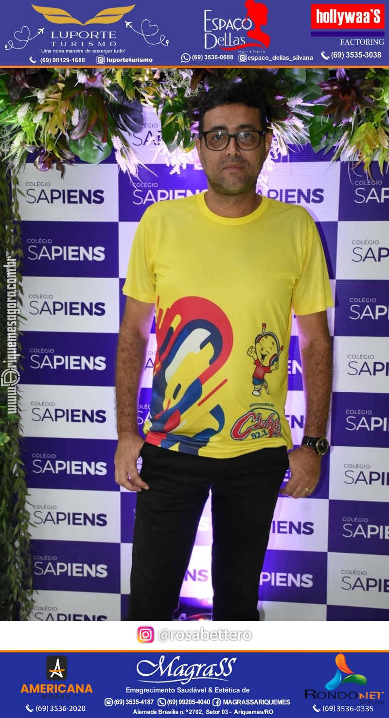 Coquetel Lançamento Oficial Colégio Sapiens Excelência em Ariquemes Rondônia