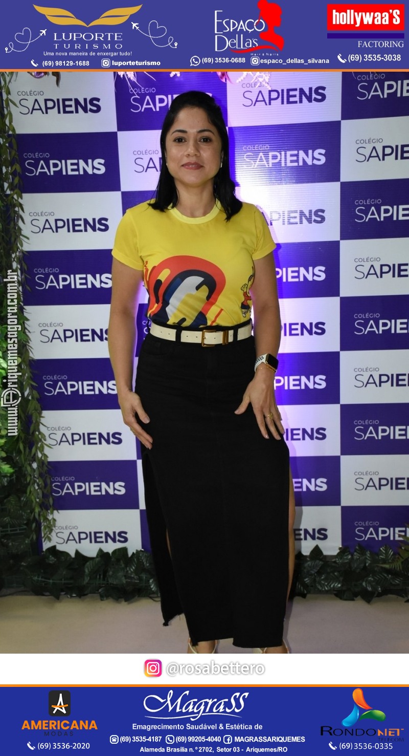 Coquetel Lançamento Oficial Colégio Sapiens Excelência em Ariquemes Rondônia
