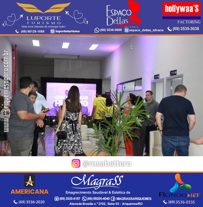 Coquetel Lançamento Oficial Colégio Sapiens Excelência em Ariquemes Rondônia