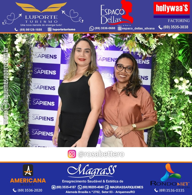 Coquetel Lançamento Oficial Colégio Sapiens Excelência em Ariquemes Rondônia
