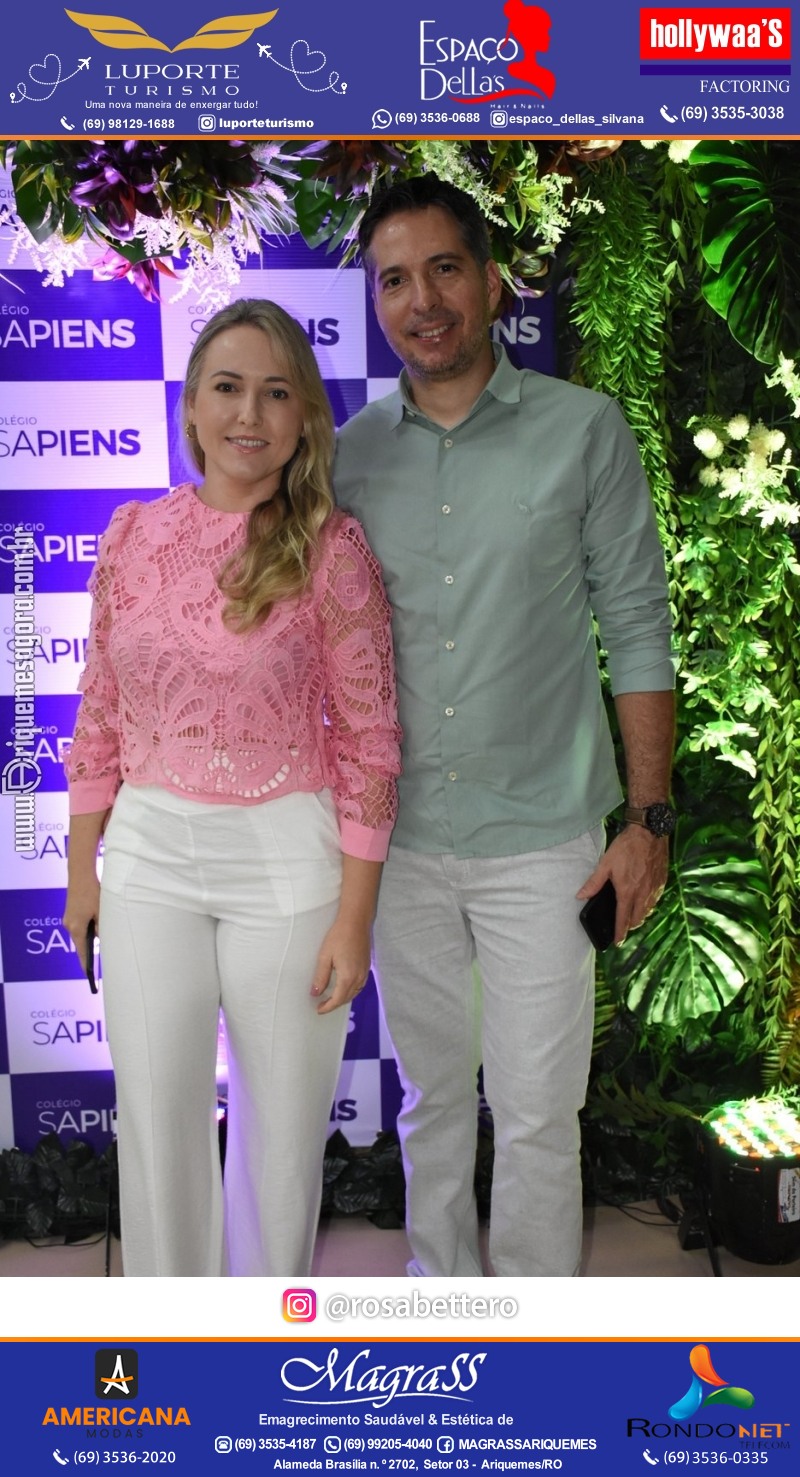 Coquetel Lançamento Oficial Colégio Sapiens Excelência em Ariquemes Rondônia