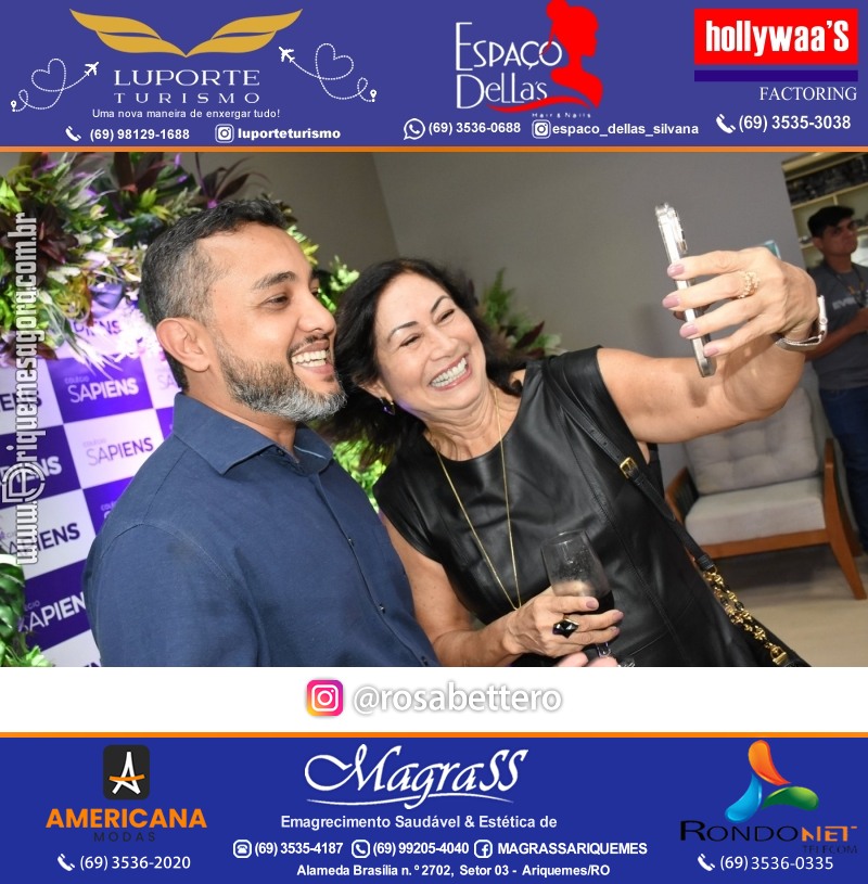 Coquetel Lançamento Oficial Colégio Sapiens Excelência em Ariquemes Rondônia