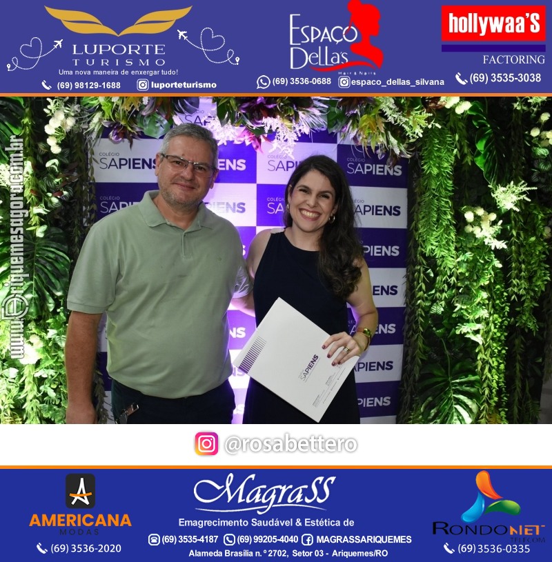 Coquetel Lançamento Oficial Colégio Sapiens Excelência em Ariquemes Rondônia