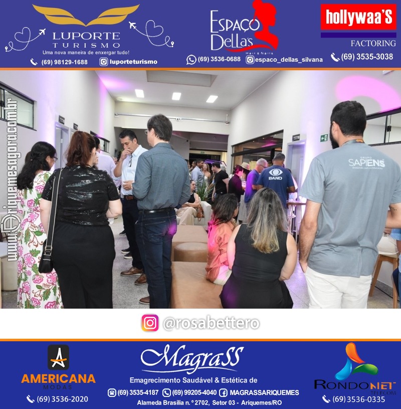 Coquetel Lançamento Oficial Colégio Sapiens Excelência em Ariquemes Rondônia