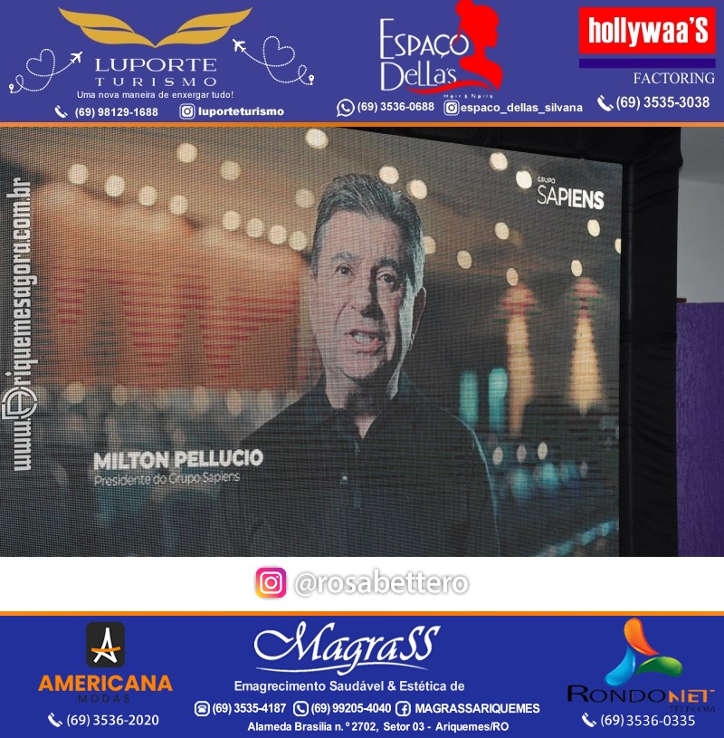 Coquetel Lançamento Oficial Colégio Sapiens Excelência em Ariquemes Rondônia