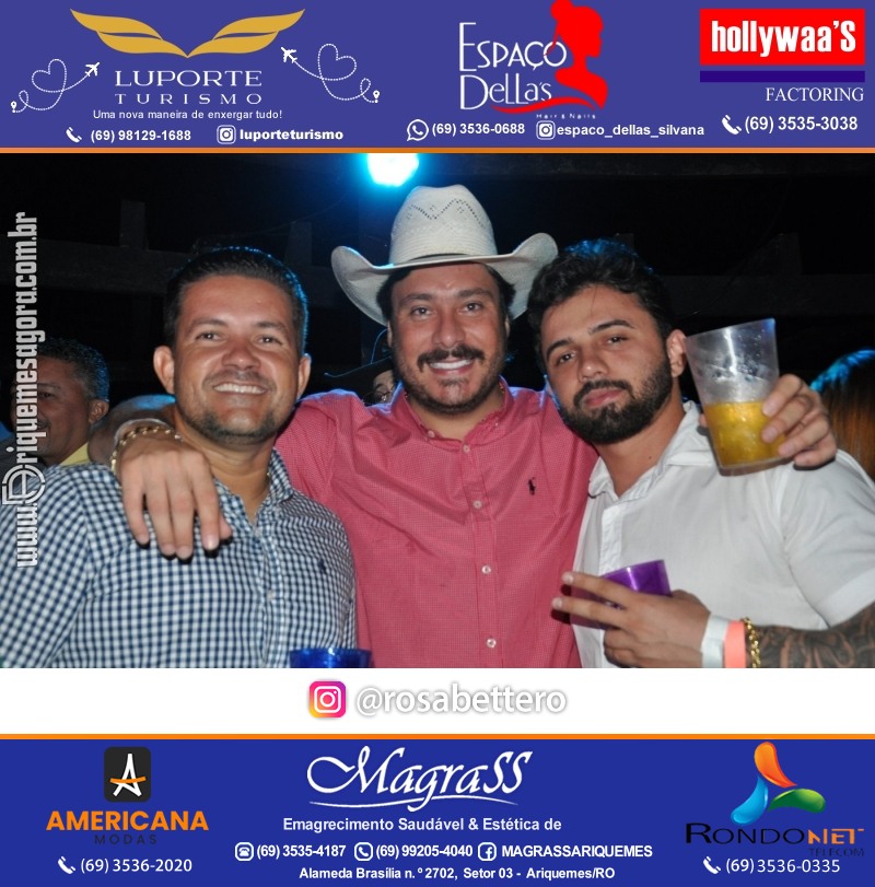 Lançamento camarote V8 na APA em Ariquemes Rondônia