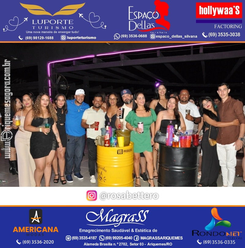 Lançamento camarote V8 na APA em Ariquemes Rondônia