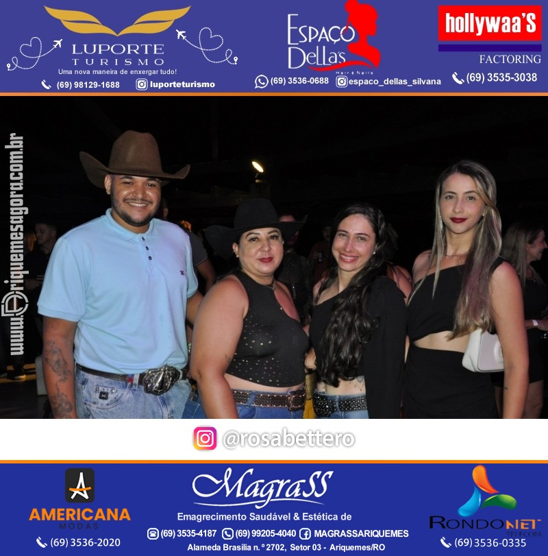 Lançamento camarote V8 na APA em Ariquemes Rondônia