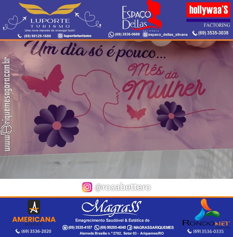 GIMA VEÍCULOS Ariquemes Comemora Dia Internacional da Mulher com um Happy hour