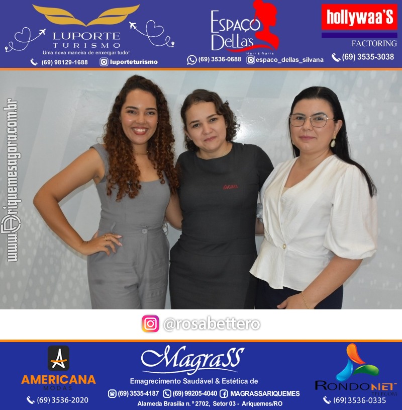GIMA VEÍCULOS Ariquemes Comemora Dia Internacional da Mulher com um Happy hour