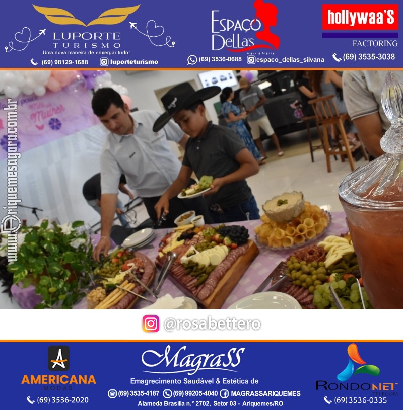 GIMA VEÍCULOS Ariquemes Comemora Dia Internacional da Mulher com um Happy hour