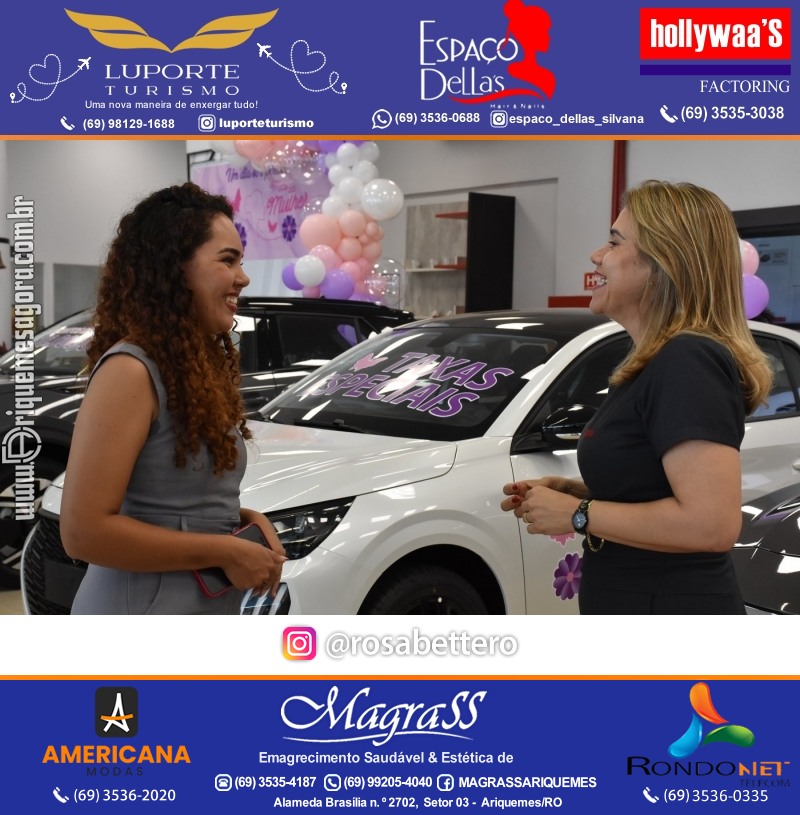 GIMA VEÍCULOS Ariquemes Comemora Dia Internacional da Mulher com um Happy hour