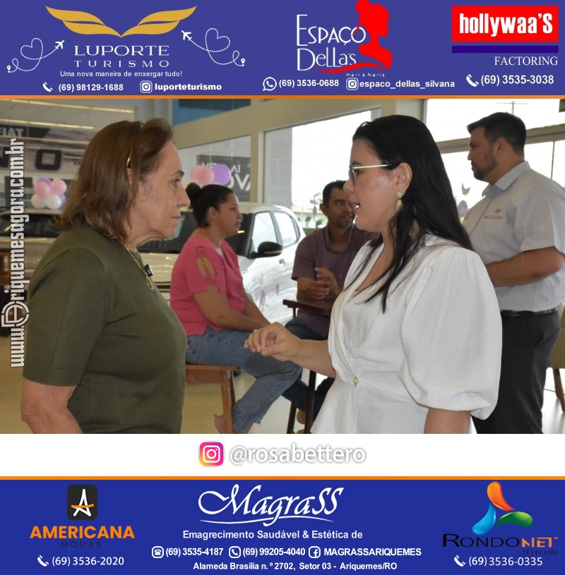 GIMA VEÍCULOS Ariquemes Comemora Dia Internacional da Mulher com um Happy hour
