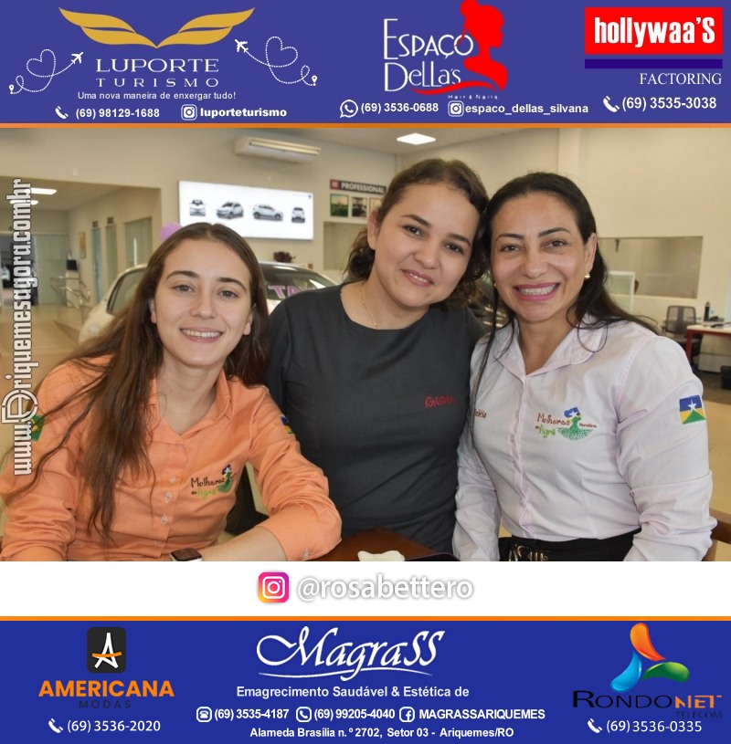 GIMA VEÍCULOS Ariquemes Comemora Dia Internacional da Mulher com um Happy hour