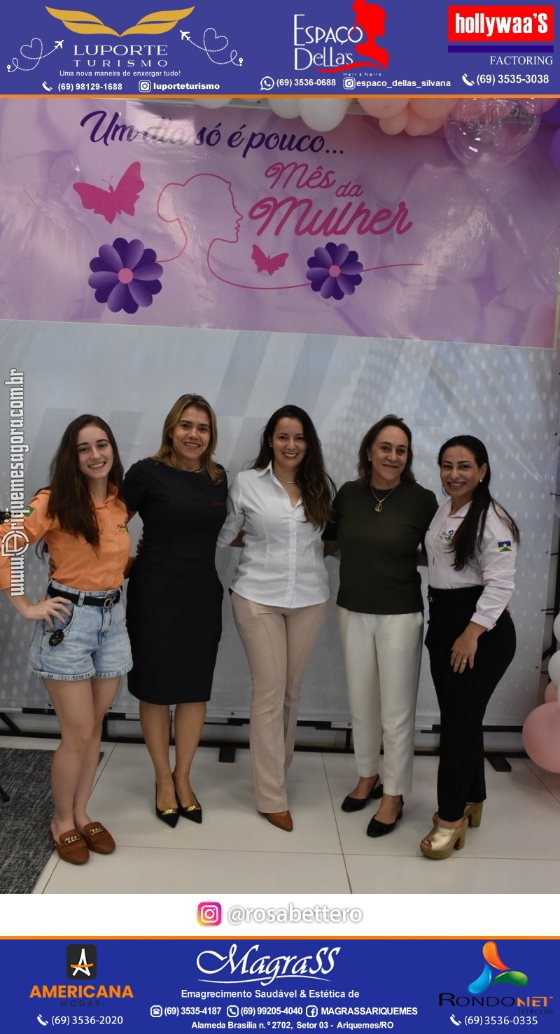 GIMA VEÍCULOS Ariquemes Comemora Dia Internacional da Mulher com um Happy hour