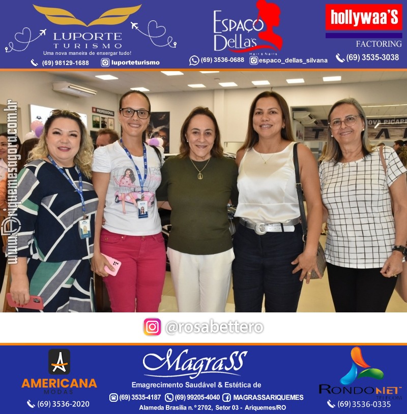 GIMA VEÍCULOS Ariquemes Comemora Dia Internacional da Mulher com um Happy hour
