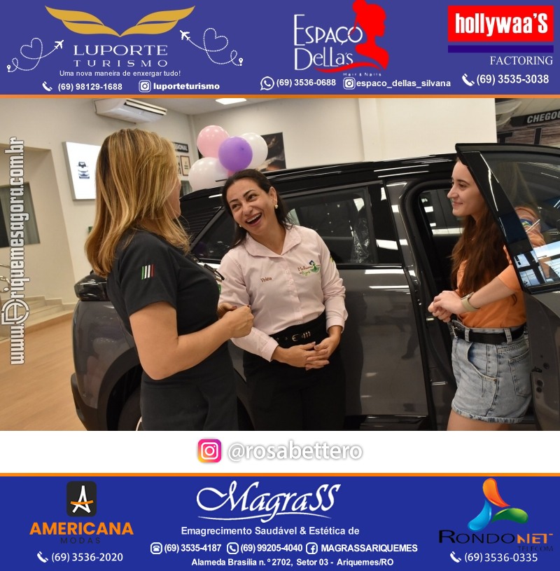 GIMA VEÍCULOS Ariquemes Comemora Dia Internacional da Mulher com um Happy hour