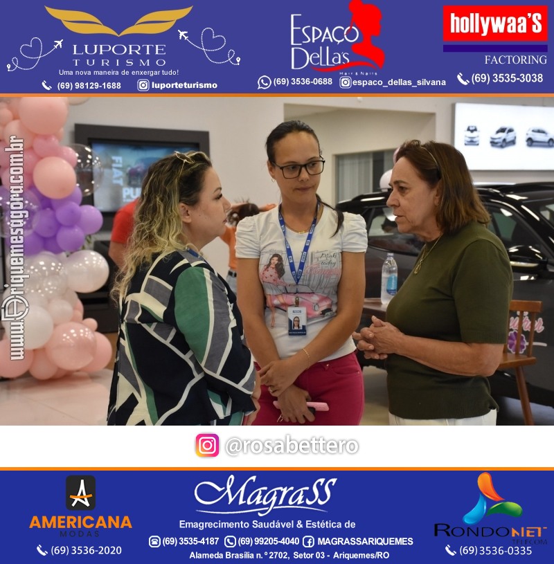 GIMA VEÍCULOS Ariquemes Comemora Dia Internacional da Mulher com um Happy hour
