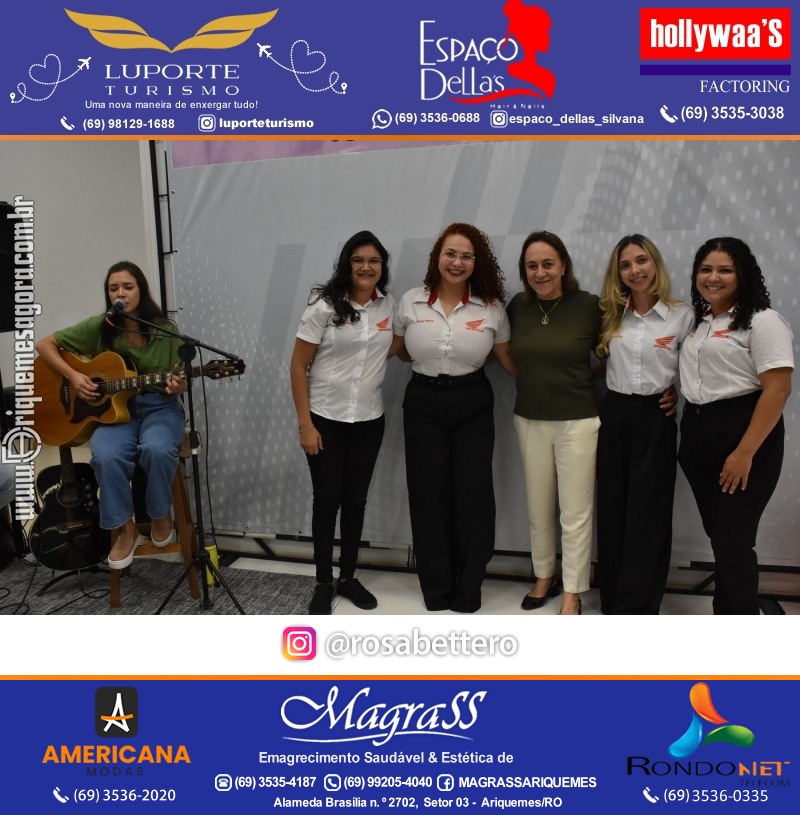 GIMA VEÍCULOS Ariquemes Comemora Dia Internacional da Mulher com um Happy hour