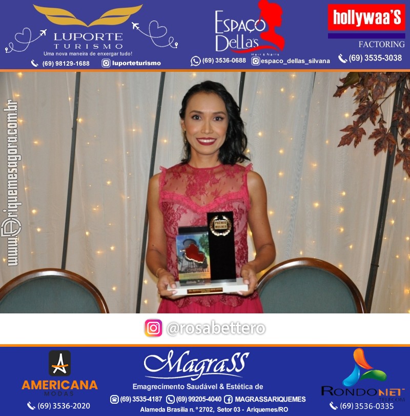 Prêmio Notável e Prêmio Mulher Notável 2025 no Máximus Eventos em Ariquemes Rondônia