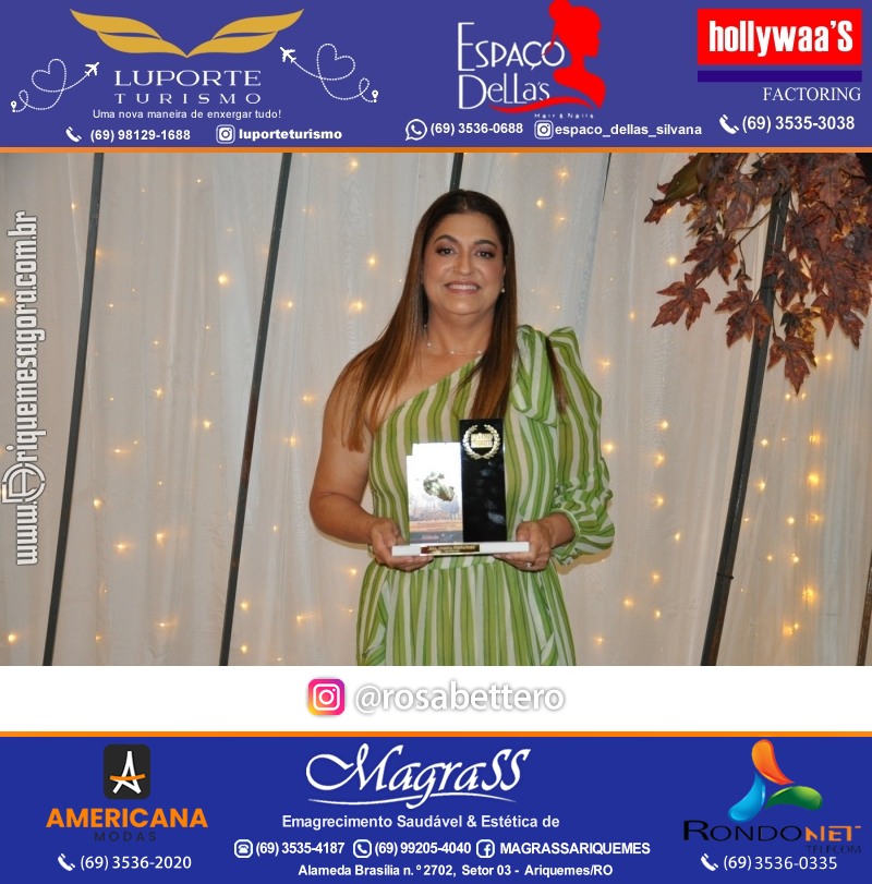 Prêmio Notável e Prêmio Mulher Notável 2025 no Máximus Eventos em Ariquemes Rondônia