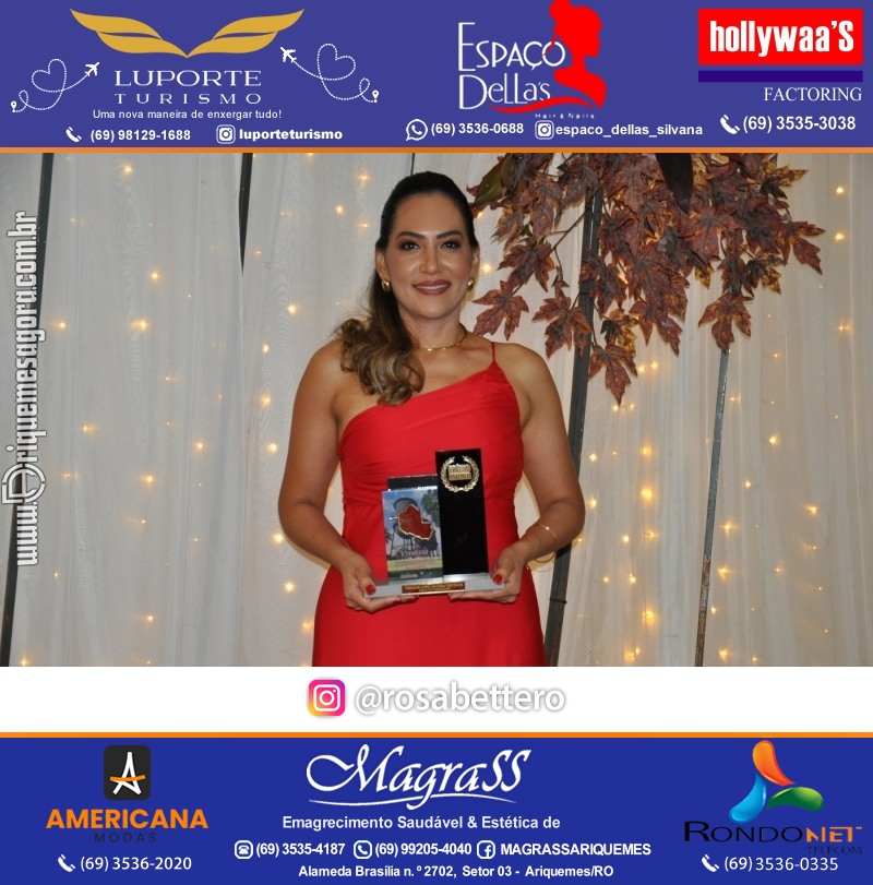Prêmio Notável e Prêmio Mulher Notável 2025 no Máximus Eventos em Ariquemes Rondônia