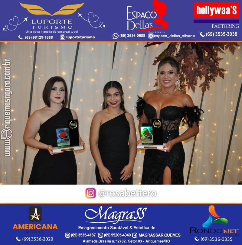 Prêmio Notável e Prêmio Mulher Notável 2025 no Máximus Eventos em Ariquemes Rondônia