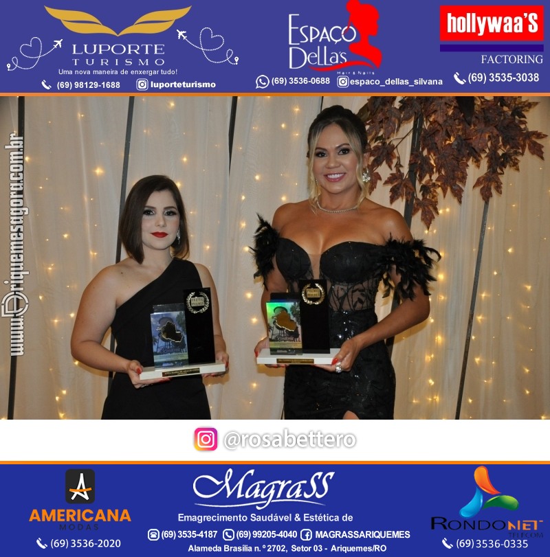 Prêmio Notável e Prêmio Mulher Notável 2025 no Máximus Eventos em Ariquemes Rondônia