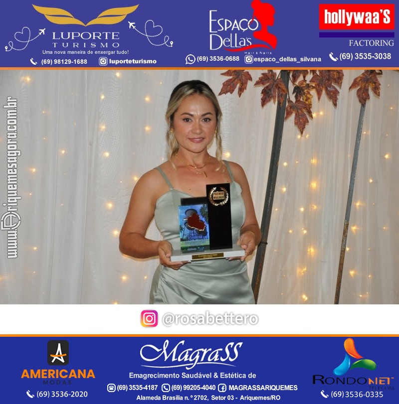 Prêmio Notável e Prêmio Mulher Notável 2025 no Máximus Eventos em Ariquemes Rondônia