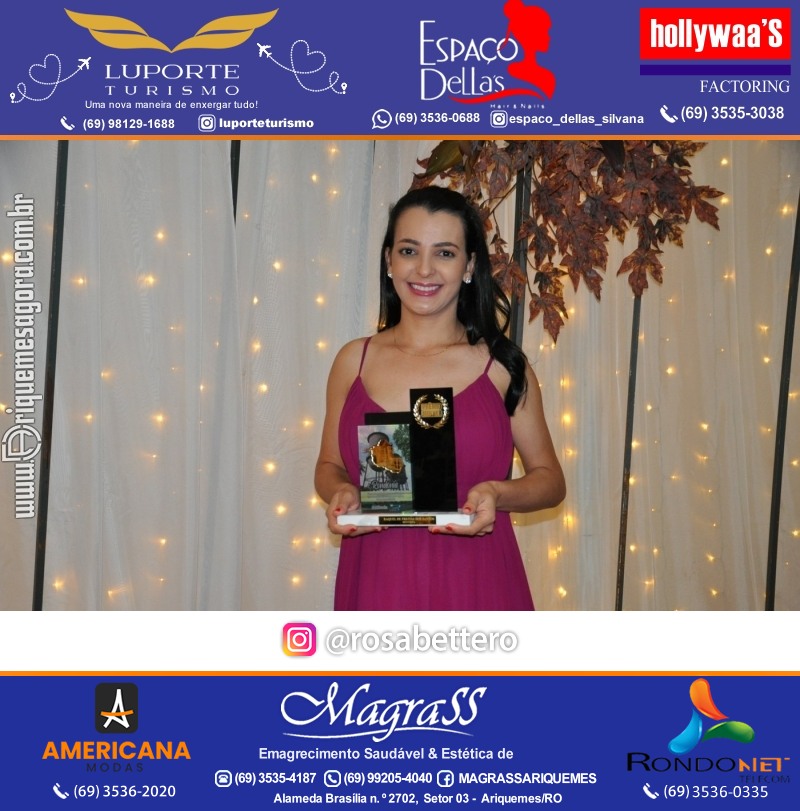 Prêmio Notável e Prêmio Mulher Notável 2025 no Máximus Eventos em Ariquemes Rondônia