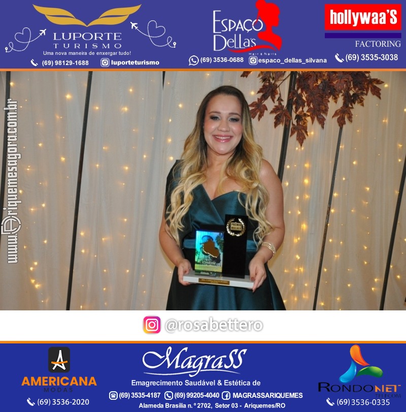 Prêmio Notável e Prêmio Mulher Notável 2025 no Máximus Eventos em Ariquemes Rondônia