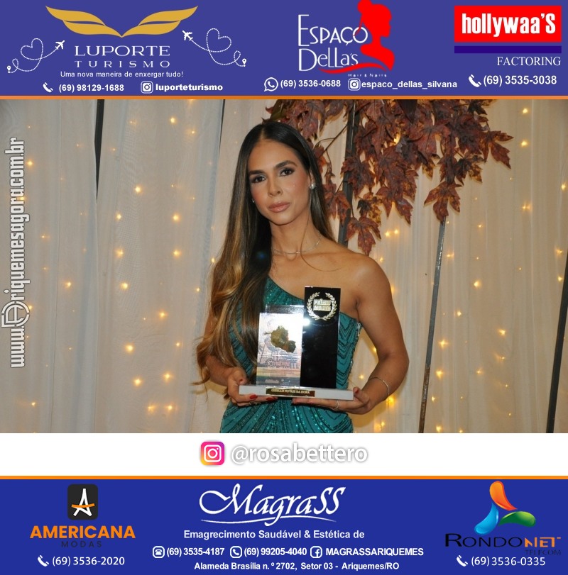 Prêmio Notável e Prêmio Mulher Notável 2025 no Máximus Eventos em Ariquemes Rondônia