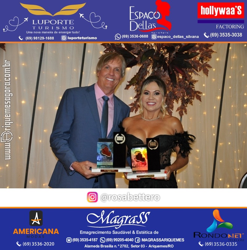 Prêmio Notável e Prêmio Mulher Notável 2025 no Máximus Eventos em Ariquemes Rondônia