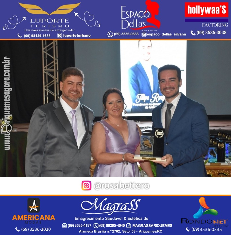 Prêmio Notável e Prêmio Mulher Notável 2025 no Máximus Eventos em Ariquemes Rondônia