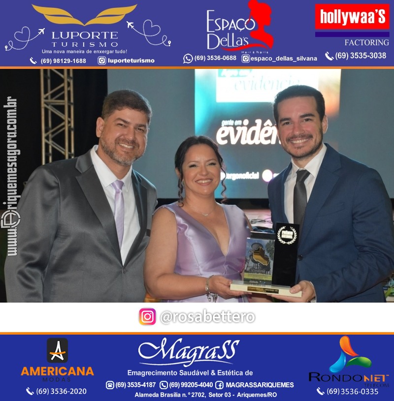 Prêmio Notável e Prêmio Mulher Notável 2025 no Máximus Eventos em Ariquemes Rondônia