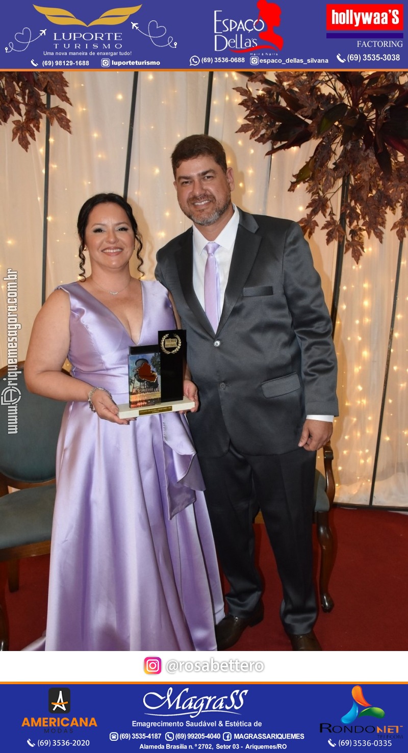 Prêmio Notável e Prêmio Mulher Notável 2025 no Máximus Eventos em Ariquemes Rondônia