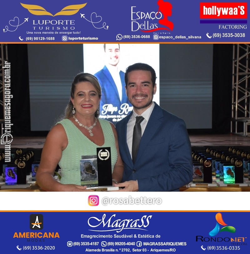 Prêmio Notável e Prêmio Mulher Notável 2025 no Máximus Eventos em Ariquemes Rondônia