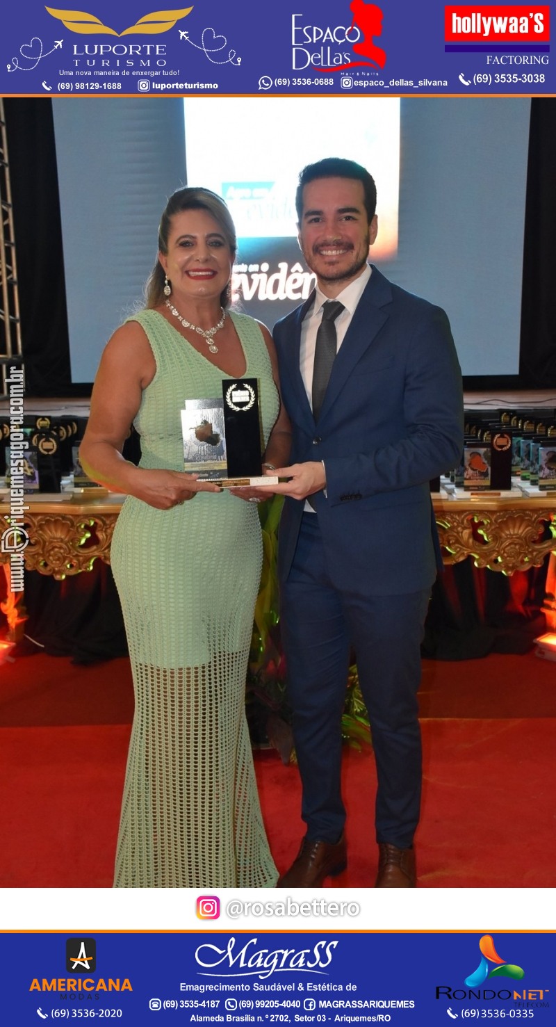 Prêmio Notável e Prêmio Mulher Notável 2025 no Máximus Eventos em Ariquemes Rondônia