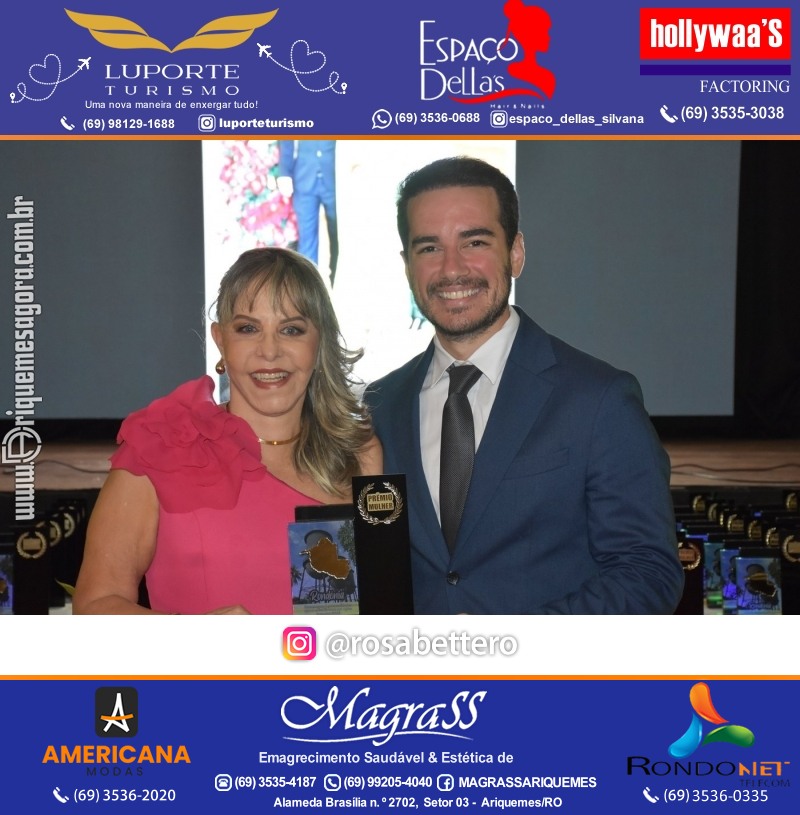 Prêmio Notável e Prêmio Mulher Notável 2025 no Máximus Eventos em Ariquemes Rondônia